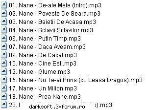 Nane - De-ale Mele FULL ALBUM - zoondark - Rap