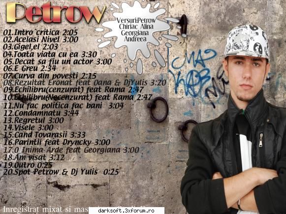 Petrow - Acelasi Nivel Album 20 - 01.Petrow - Intro (Intro`critica - Acelasi Nivel - Rap